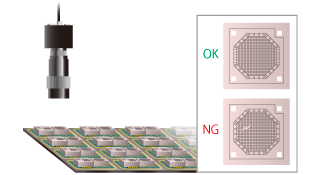 MEMSの汚れ・傷・異物検査